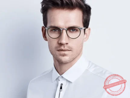 LINDBERG Strip 9704 Titanium Glasses