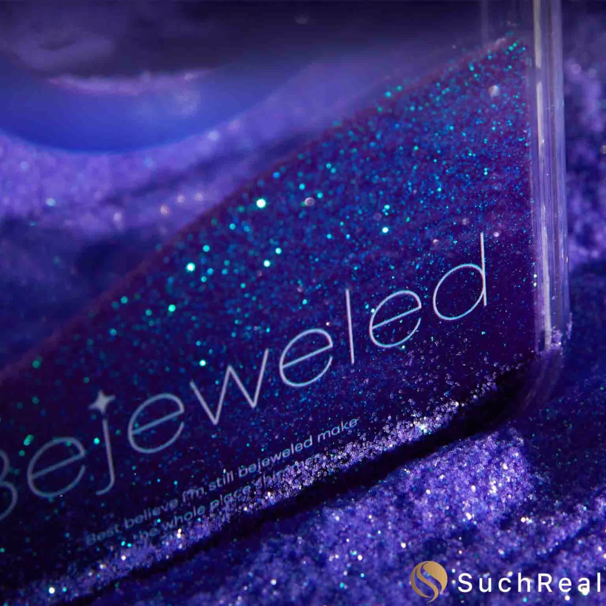 Bejeweled Quicksand Clear Case 004 by SuchReal™ Case